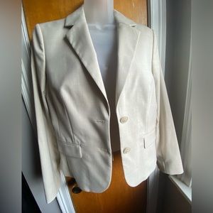 Ladies Light Tan Short Blazer